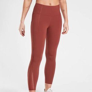 NWOT Athleta Red Lightning Stash 7/8 Leggings